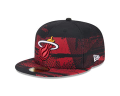 Miami Heat 2024 New Era Tip-Off 59FIFTY Fitted Cap