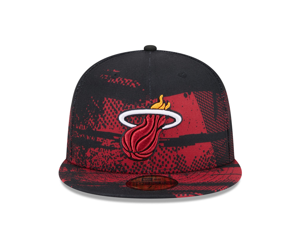 Miami Heat 2024 New Era Tip-Off 59FIFTY Fitted Cap