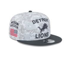 New Era NFL Men's Detroit Lions 2024 Salute To Service 9FIFTY Snapback Hat