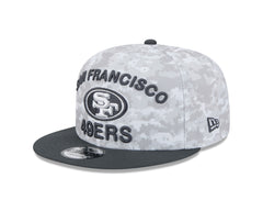 New Era NFL Men's San Francisco 49ers 2024 Salute To Service 9FIFTY Snapback Hat