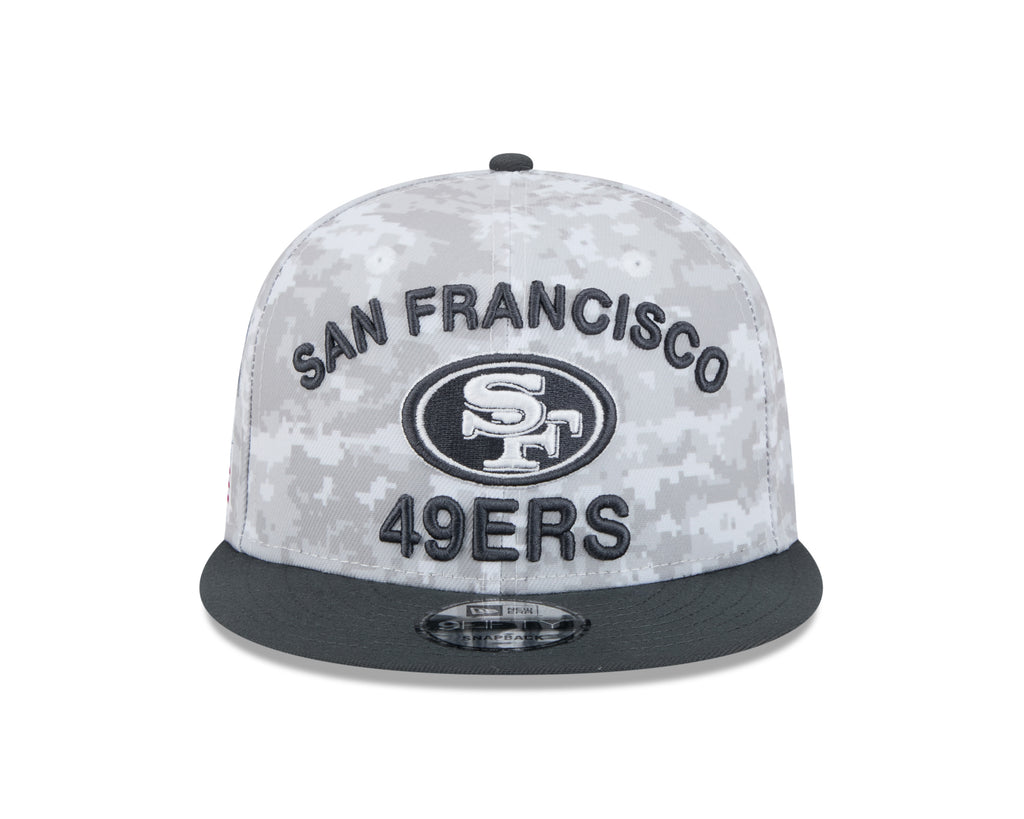 New Era NFL Men's San Francisco 49ers 2024 Salute To Service 9FIFTY Snapback Hat