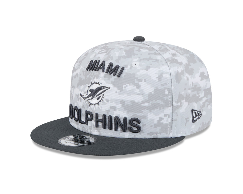 New Era NFL Men's Miami Dolphins 2024 Salute To Service 9FIFTY Snapback Hat