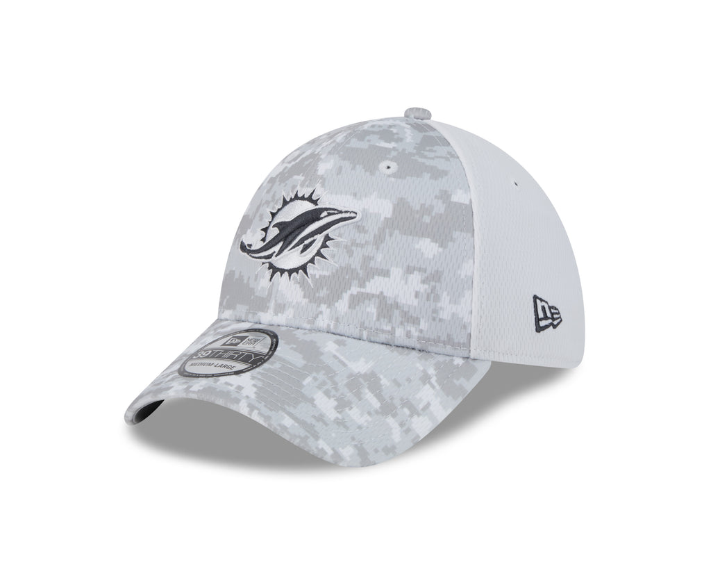 New Era NFL Men's Miami Dolphins 2024 Salute To Service 39THIRTY Flex Hat