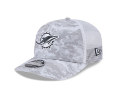 New Era NFL Men's Miami Dolphins 2024 Salute To Service 9SEVENTY Stretch-Snap Hat