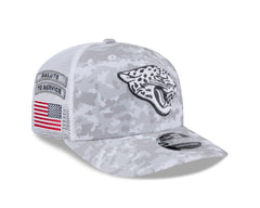 New Era NFL Men's Jacksonville Jaguars 2024 Salute To Service 9SEVENTY Stretch-Snap Hat