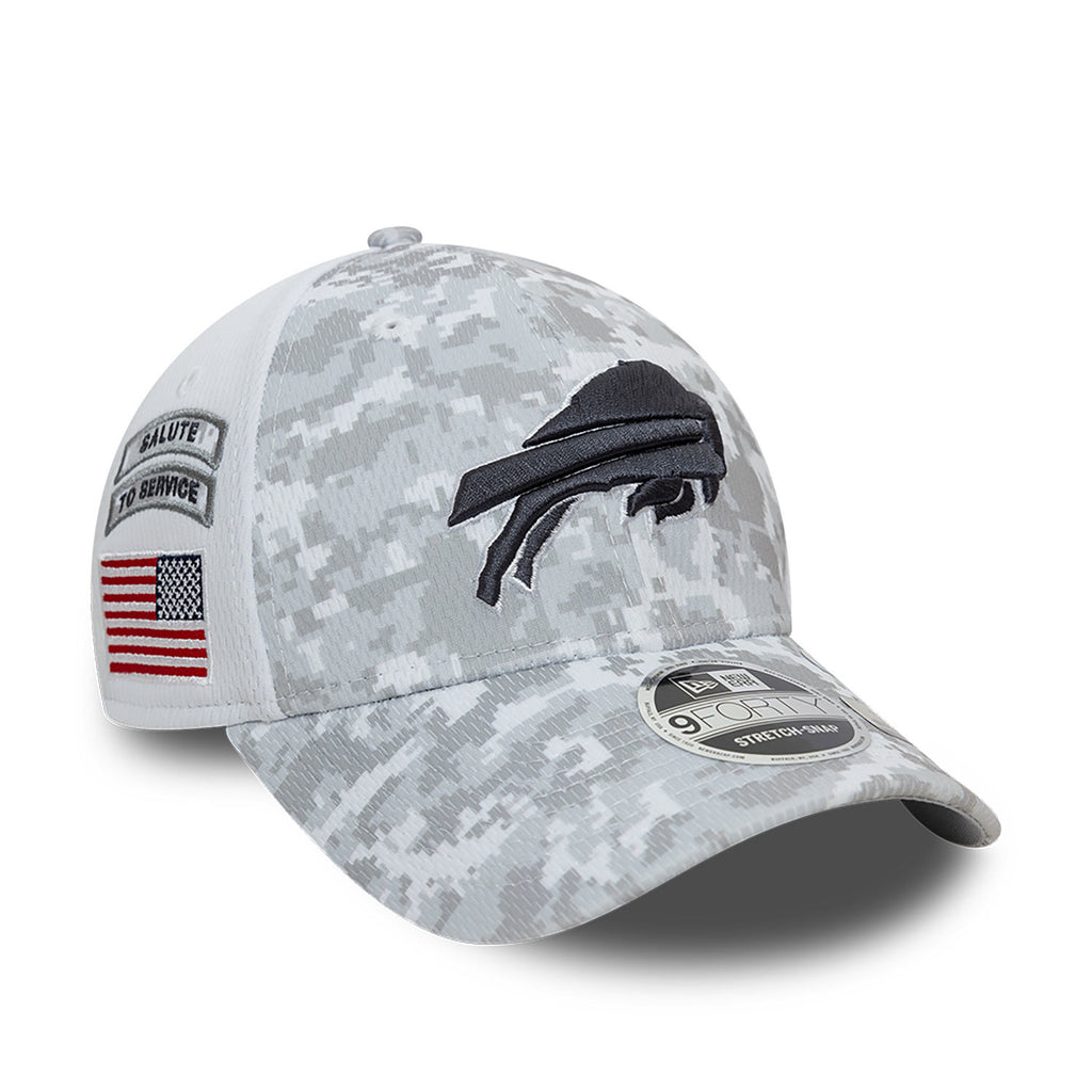 New Era NFL Men's Buffalo Bills 2024 Salute To Service 9Forty Stretch-Snap Hat