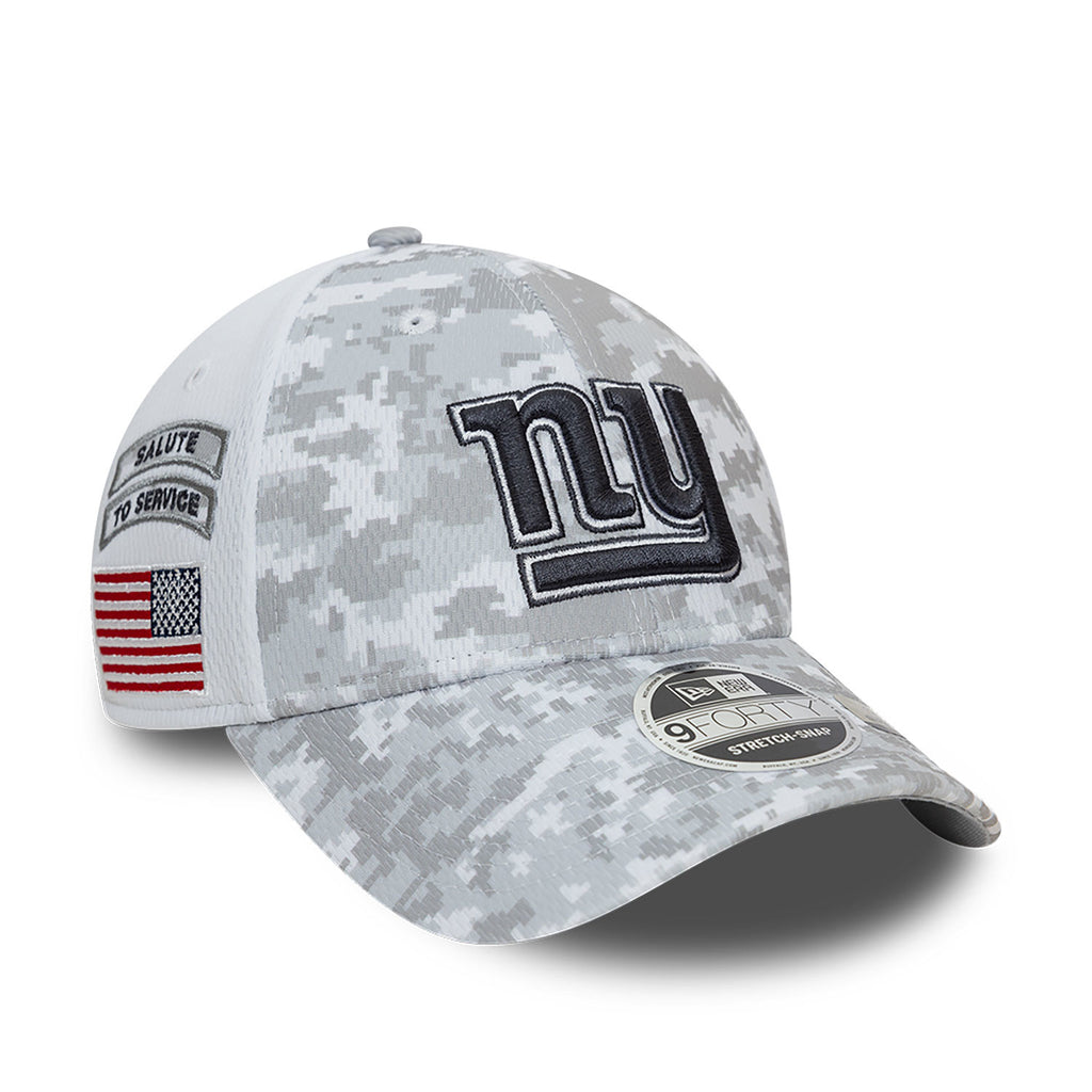 New Era NFL Men's New York Giants 2024 Salute To Service 9Forty Stretch-Snap Hat