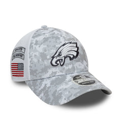 New Era NFL Men's Philadelphia Eagles 2024 Salute To Service 9Forty Stretch-Snap Hat