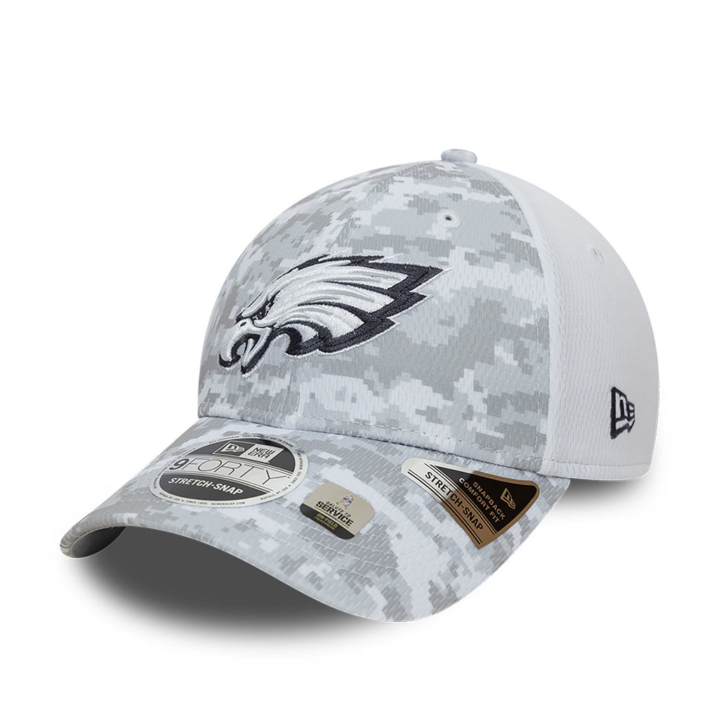 New Era NFL Men's Philadelphia Eagles 2024 Salute To Service 9Forty Stretch-Snap Hat