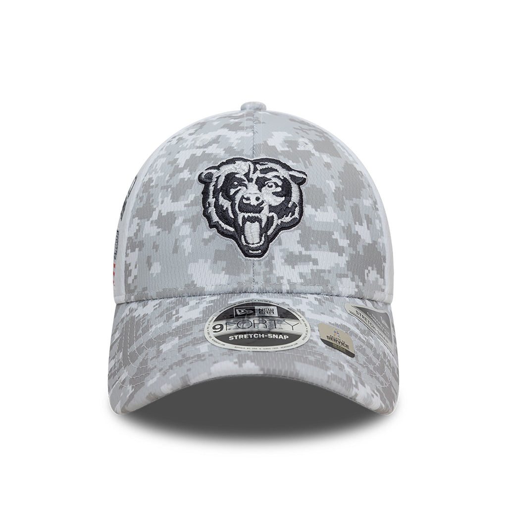 New Era NFL Men's Chicago Bears 2024 Salute To Service 9Forty Stretch-Snap Hat