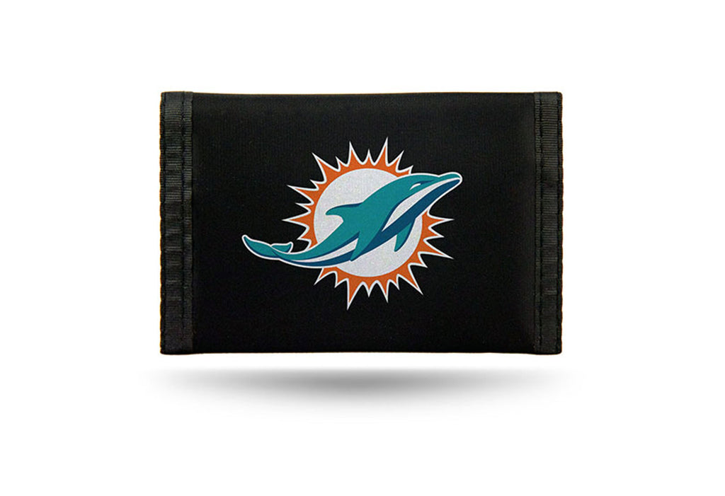 Rico NFL Miami Dolphins Nylon Trifold Wallet