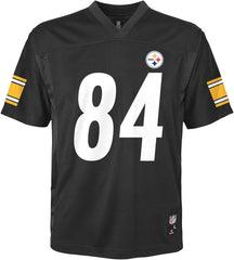 Outerstuff NFL Youth #84 Antonio Brown Pittsburgh Steelers Performance Fashion Jersey
