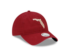 New Era NCAA Women's Florida State Seminoles FSU Stamp 9TWENTY Adjustable Hat