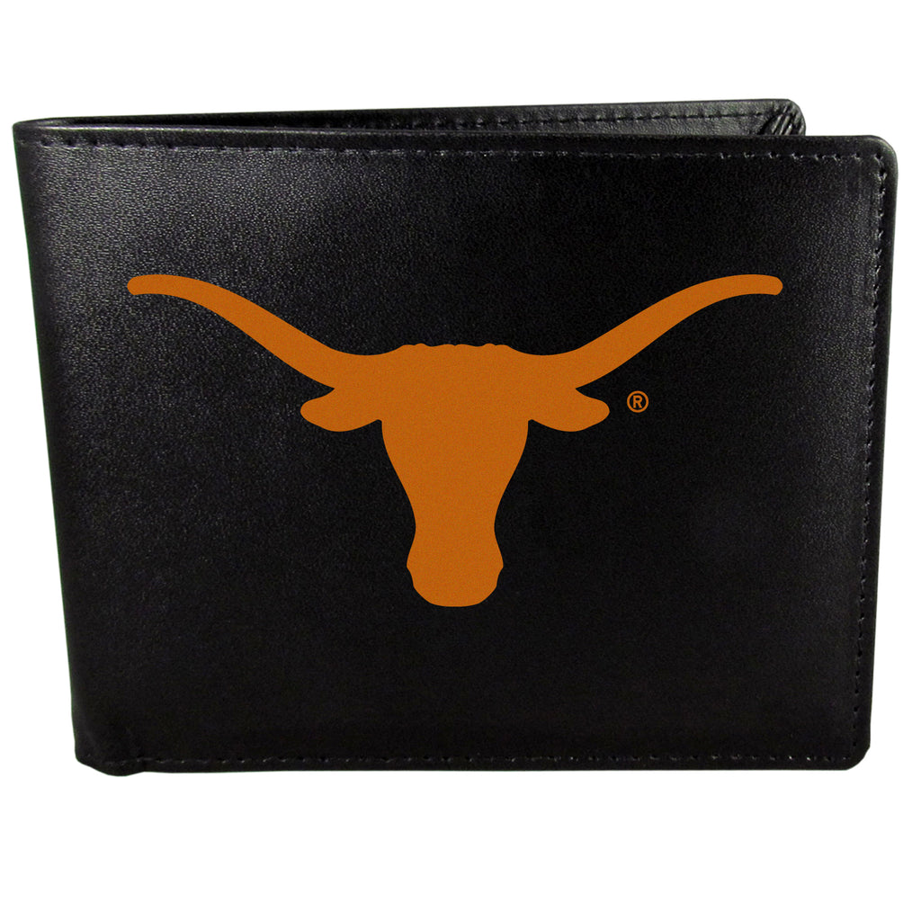 Siskiyou Sports NCAA Unisex Texas Longhorns Bi-fold Wallet Large Logo