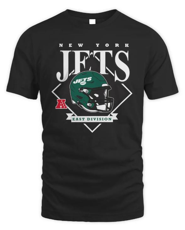 New York Jets Throwback Wordmark Long Sleeve T-Shirt - White