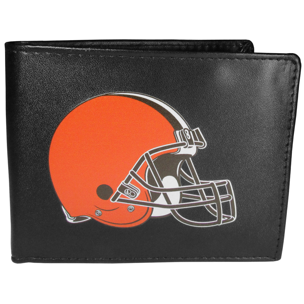 Siskiyou Sports NFL Unisex Cleveland Browns Bi-fold Wallet Large Logo