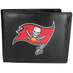 Siskiyou Sports NFL Unisex Tampa Bay Buccaneers Bi-fold Wallet Large Logo