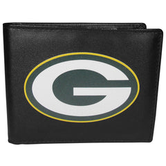 Siskiyou Sports NFL Unisex Green Bay Packers Bi-fold Wallet Large Logo