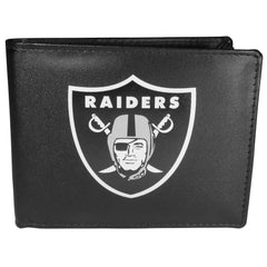 Siskiyou Sports NFL Unisex Las Vegas Raiders Bi-fold Wallet Large Logo