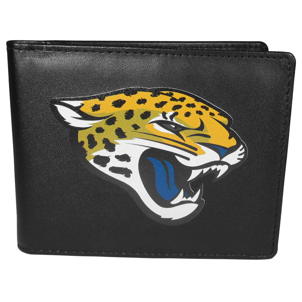 Siskiyou Sports NFL Unisex Jacksonville Jaguars Bi-fold Wallet Large Logo