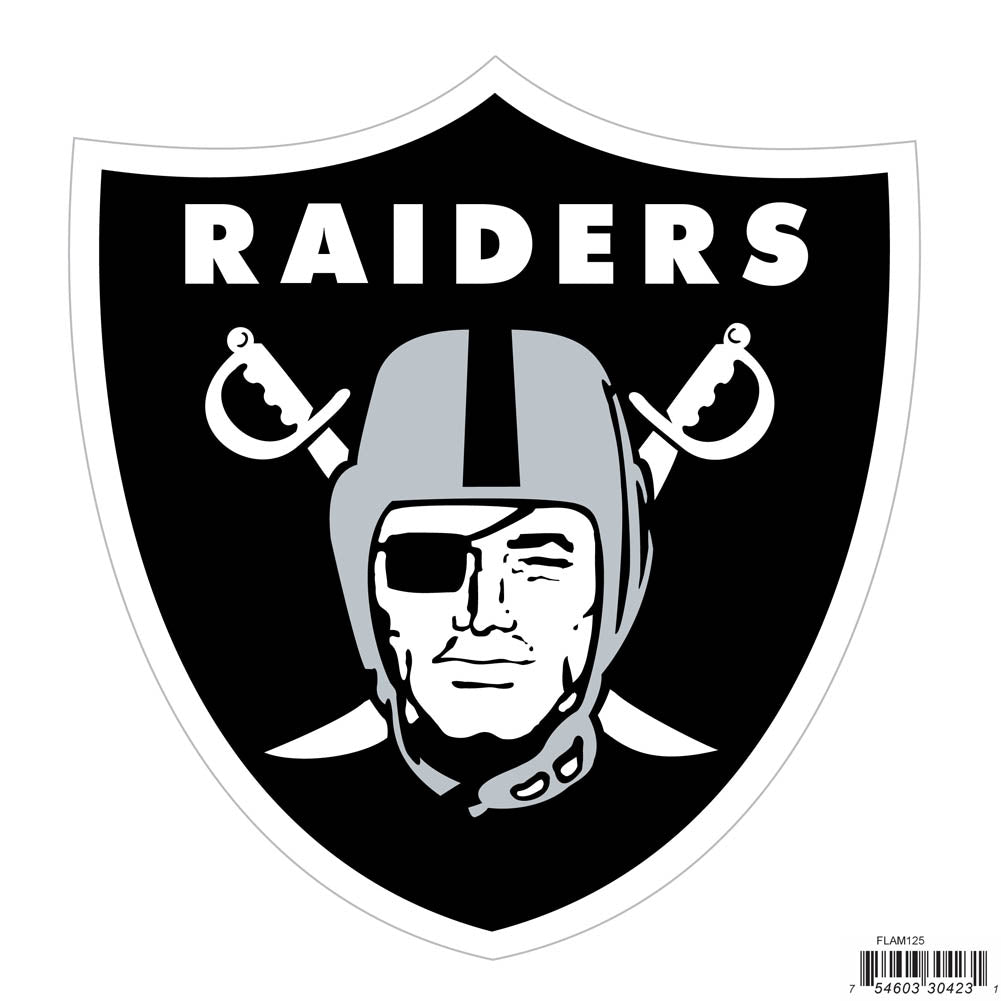 Siskiyou NFL Las Vegas Raiders Medium Team Logo Magnet