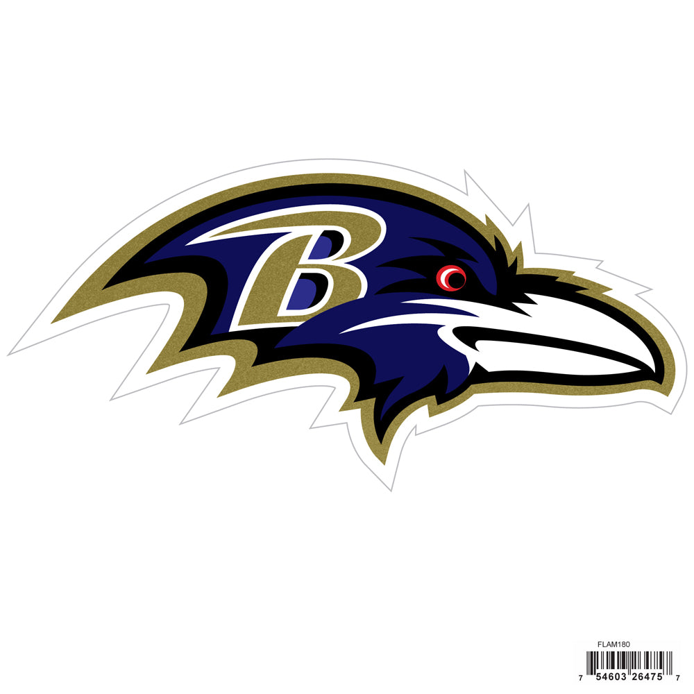 Siskiyou NFL Baltimore Ravens Medium Team Logo Magnet