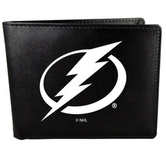 Siskiyou Sports NHL Unisex Tampa Bay Lightning Bi-fold Wallet Large Logo