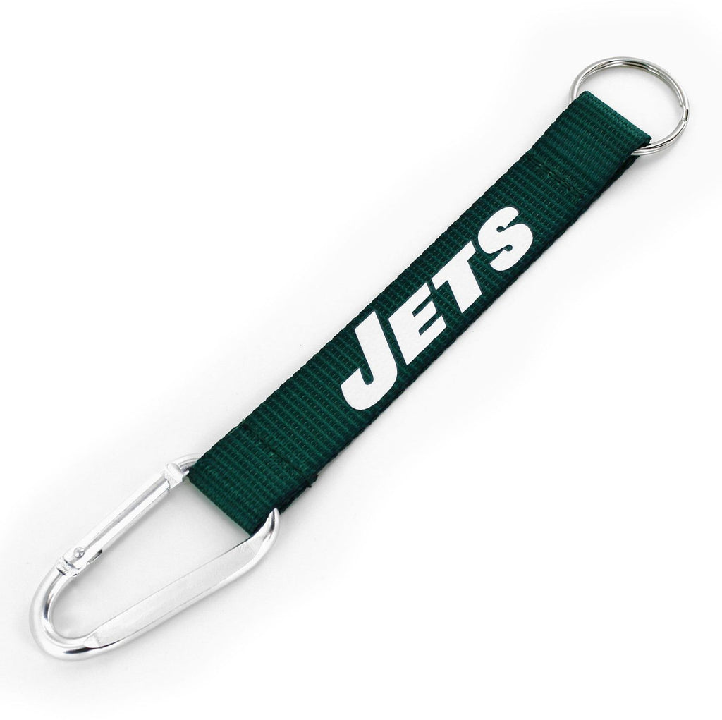 Aminco NFL New York Jets Carabiner Lanyard Keychain