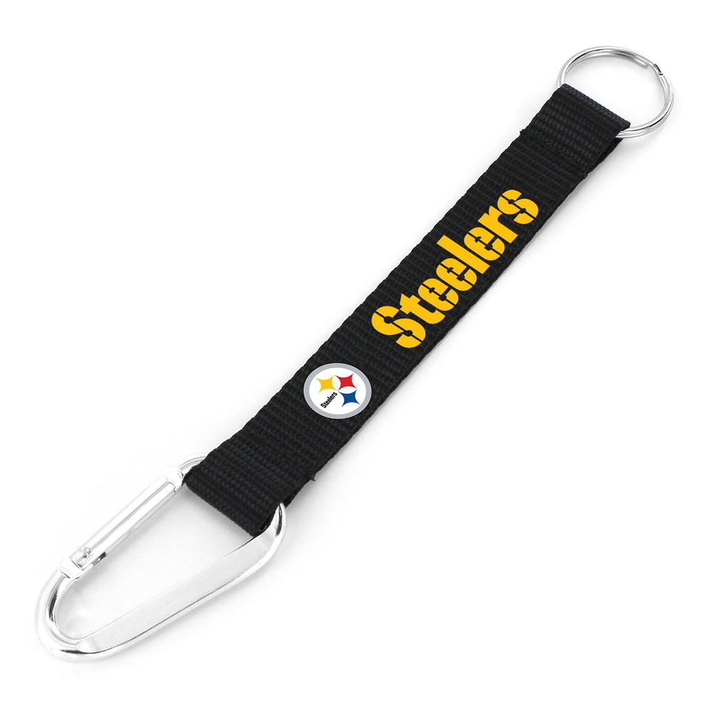 Aminco NFL Pittsburgh Steelers Carabiner Lanyard Keychain