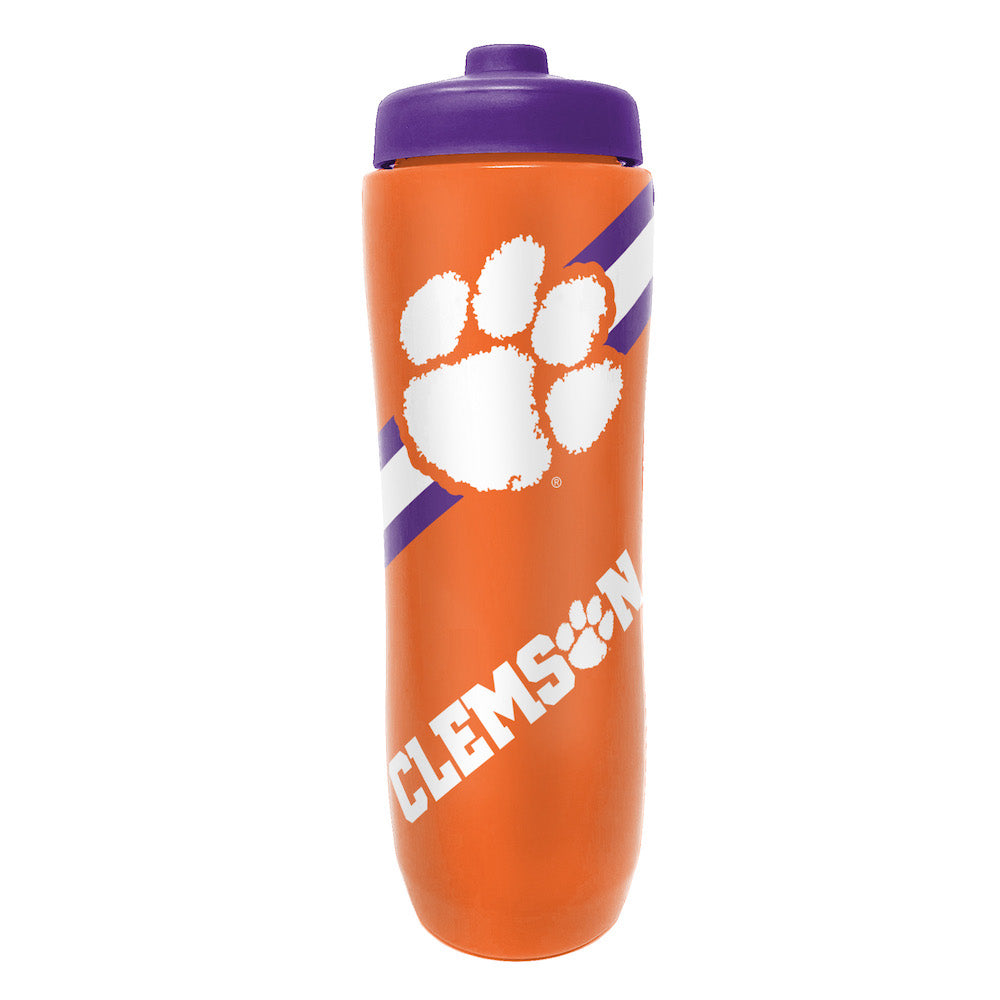 Party Animal NCAA Clemson Tigers Squeezy Water Bottle 32 oz.