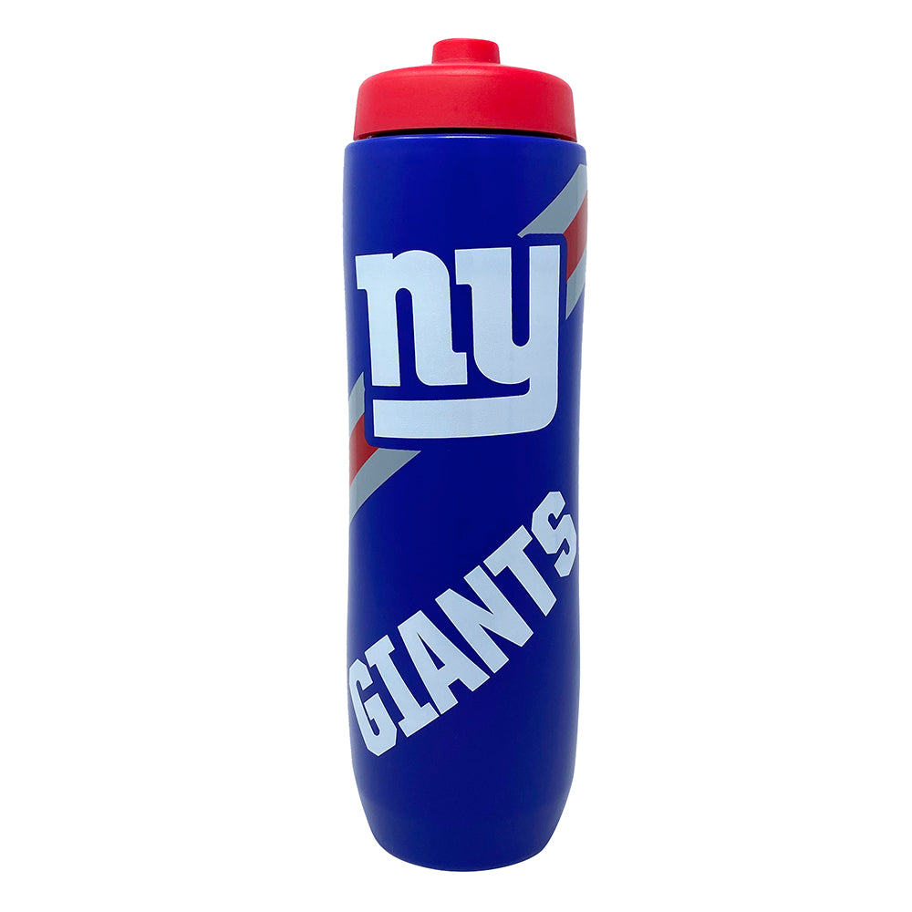 Party Animal NFL New York Giants Squeezy Water Bottle 32 oz