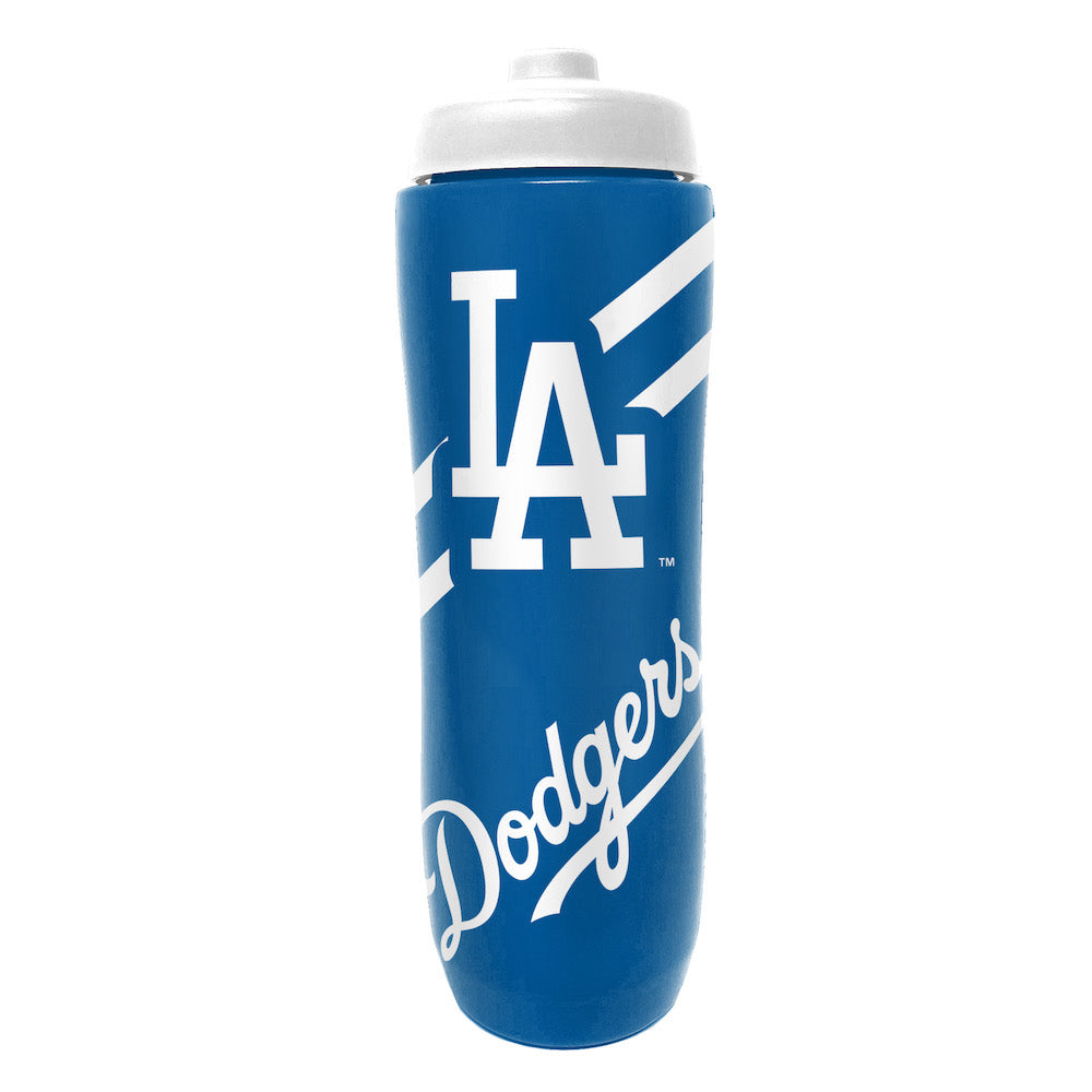 Party Animal MLB Los Angeles Dodgers Squeezy Water Bottle 32 oz