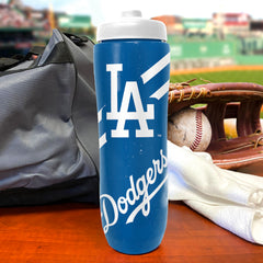 Party Animal MLB Los Angeles Dodgers Squeezy Water Bottle 32 oz