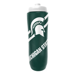 Party Animal NCAA Michigan State Spartans Squeezy Water Bottle 32 oz.