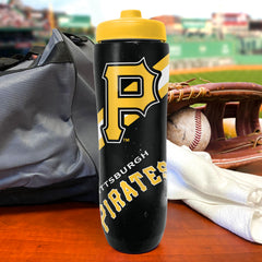 Party Animal MLB Pittsburgh Pirates Squeezy Water Bottle 32 oz