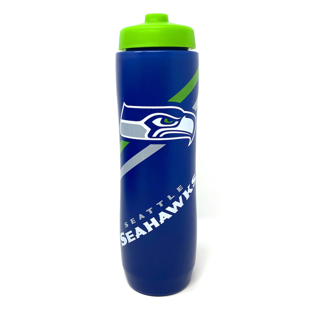 Party Animal NFL Seattle Seahawks Squeezy Water Bottle 32 oz