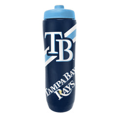 Party Animal MLB Tampa Bay Rays Squeezy Water Bottle 32 oz