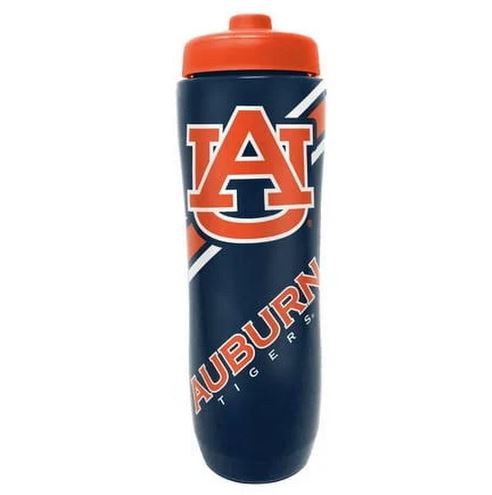 Party Animal NCAA Auburn Tigers Squeezy Water Bottle 32 oz.