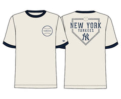 New Era MLB Men's New York Yankees Cooperstown Collection Classic Ringer T-Shirt