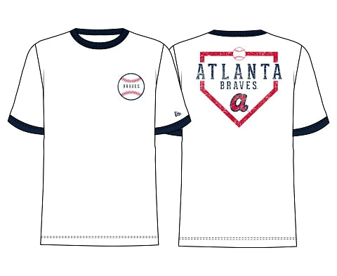 New Era MLB Men's Atlanta Braves Cooperstown Collection T-Shirt