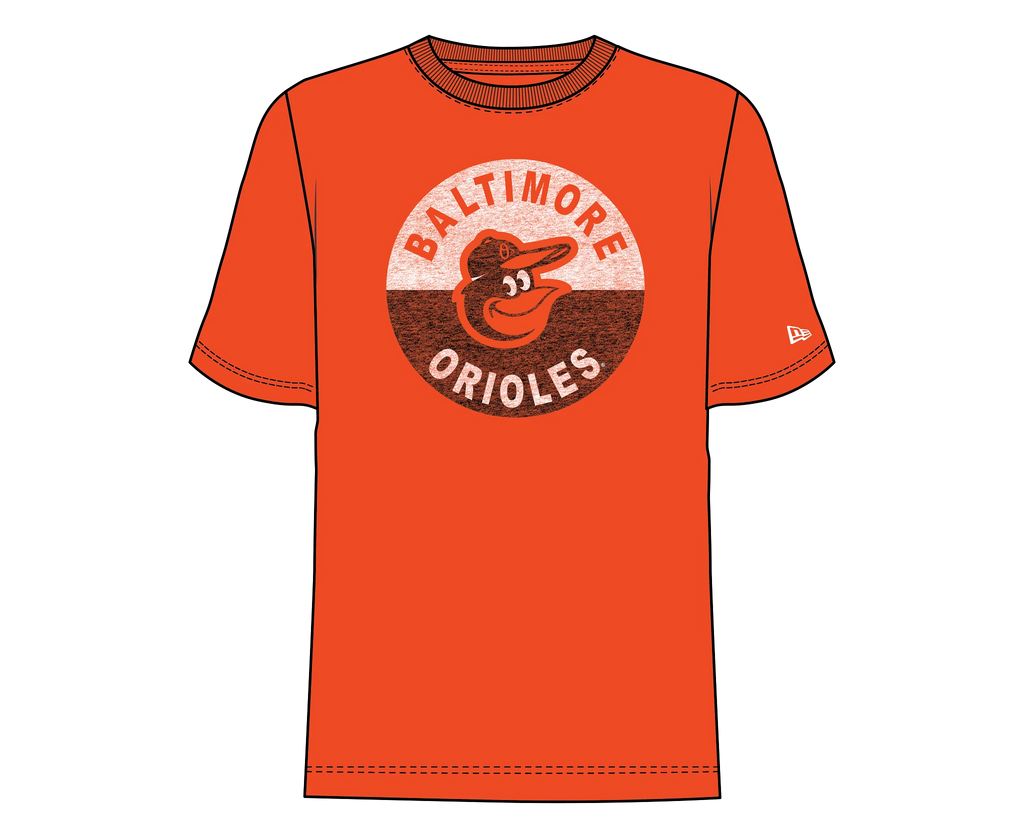 New Era MLB Men's Baltimore Orioles F1 T-Shirt