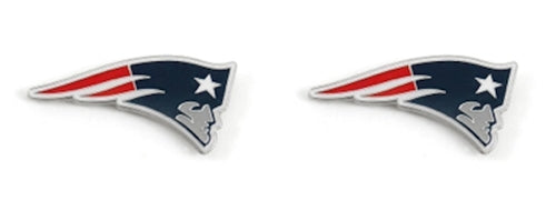 Aminco NFL Women's New England Patriots Post Stud Earrings