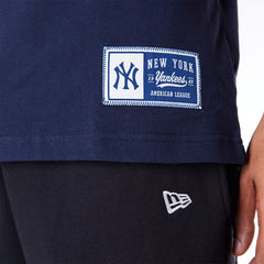 New Era MLB Men's New York Yankees Letterman Classic T-Shirt