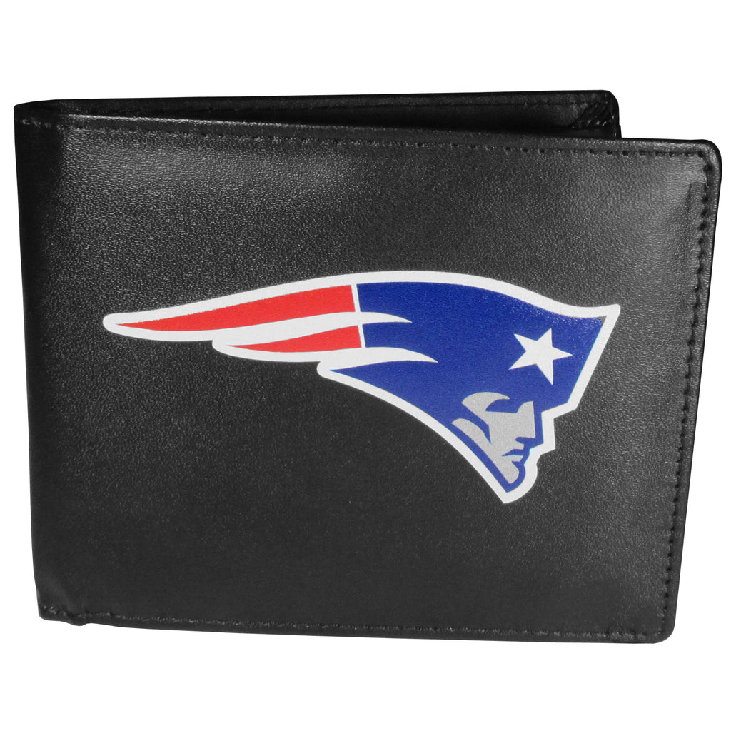 Siskiyou Sports NFL Unisex New England Patriots Bi-fold Wallet Large Logo