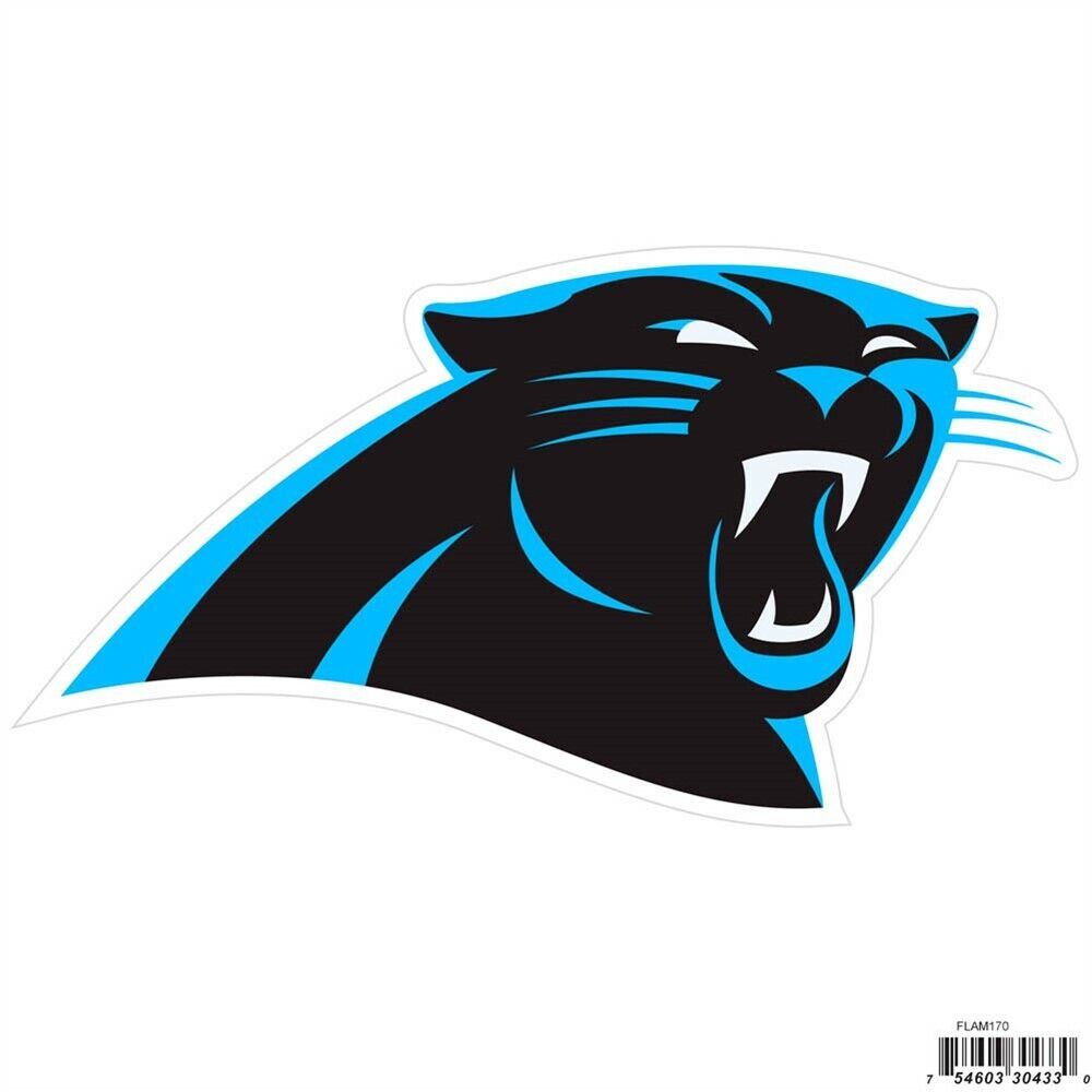 Siskiyou NFL Carolina Panthers Medium Team Logo Magnet