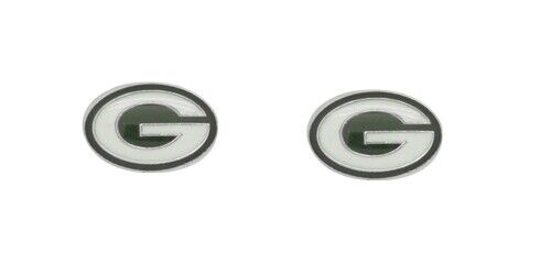 Aminco NFL Women's Green Bay Packers Post Stud Earrings