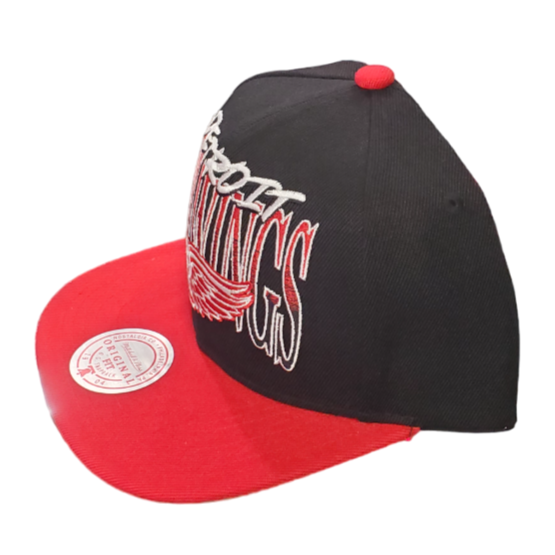 Mitchell & Ness NHL Men's Detroit Red Wings Rise Up Snapback Adjustable Hat