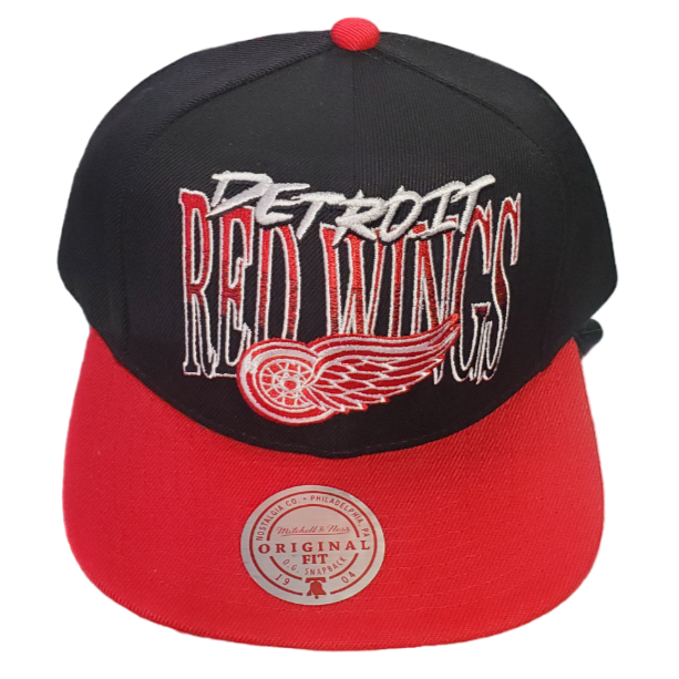 Mitchell & Ness NHL Men's Detroit Red Wings Rise Up Snapback Adjustable Hat