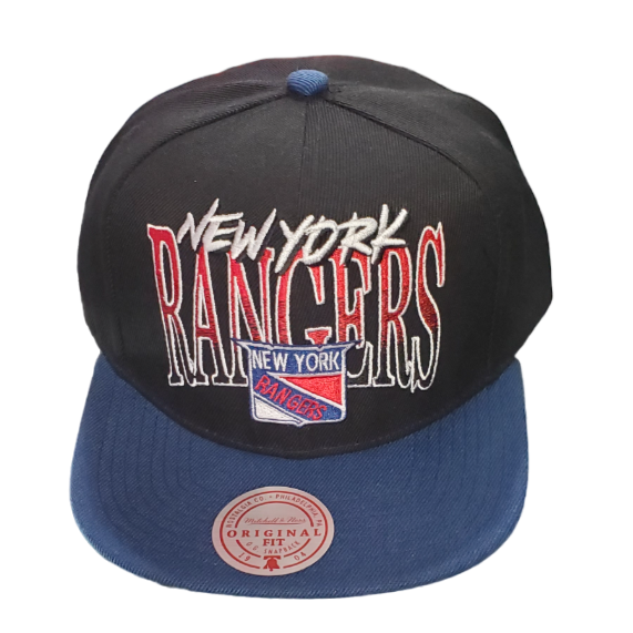 Mitchell & Ness NHL Men's New York Rangers Rise Up Snapback Adjustable Hat