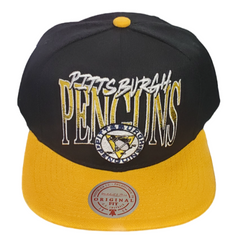 Mitchell & Ness NHL Men's Pittsburgh Penguins Rise Up Snapback Adjustable Hat